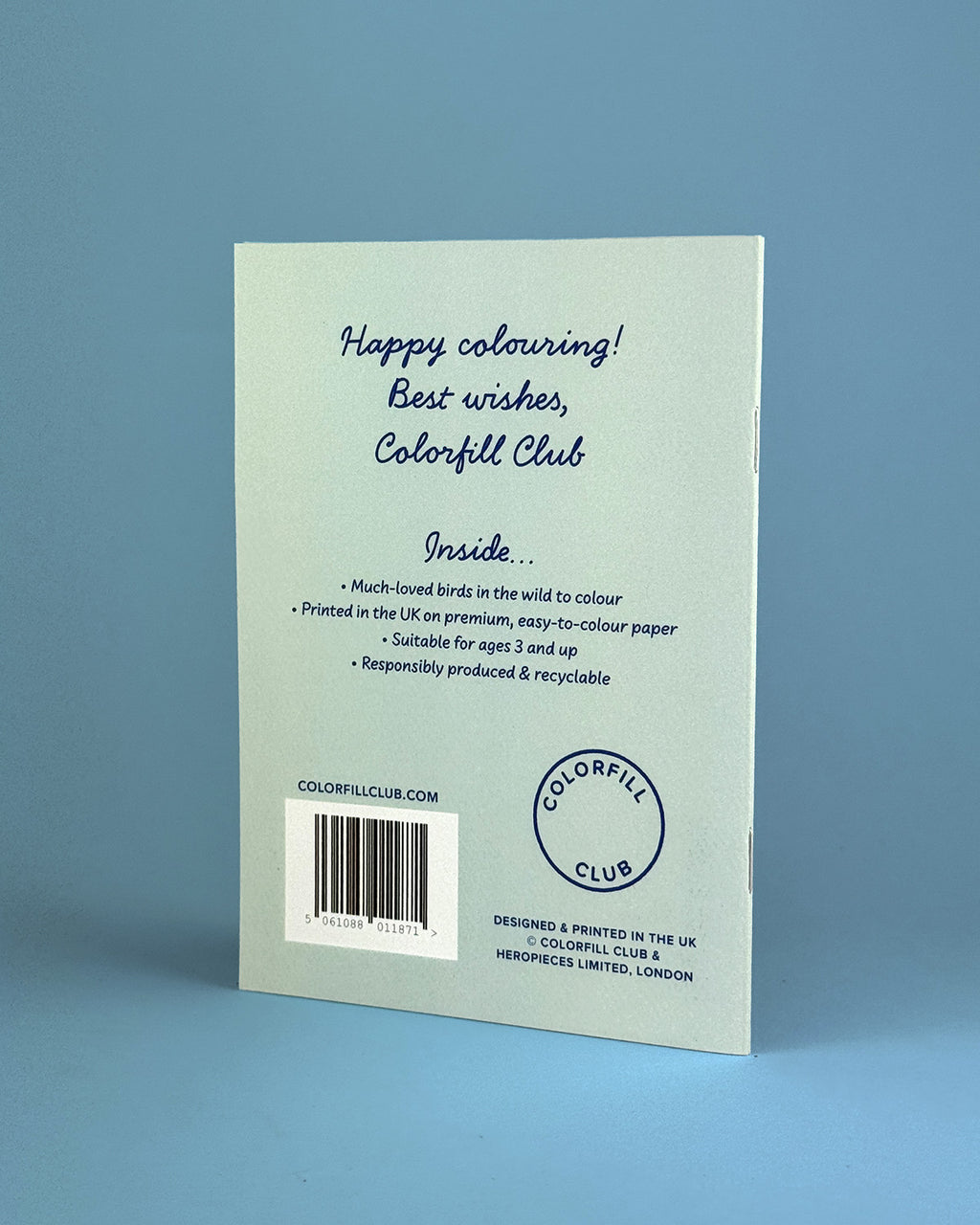 World of Birds Colouring Book