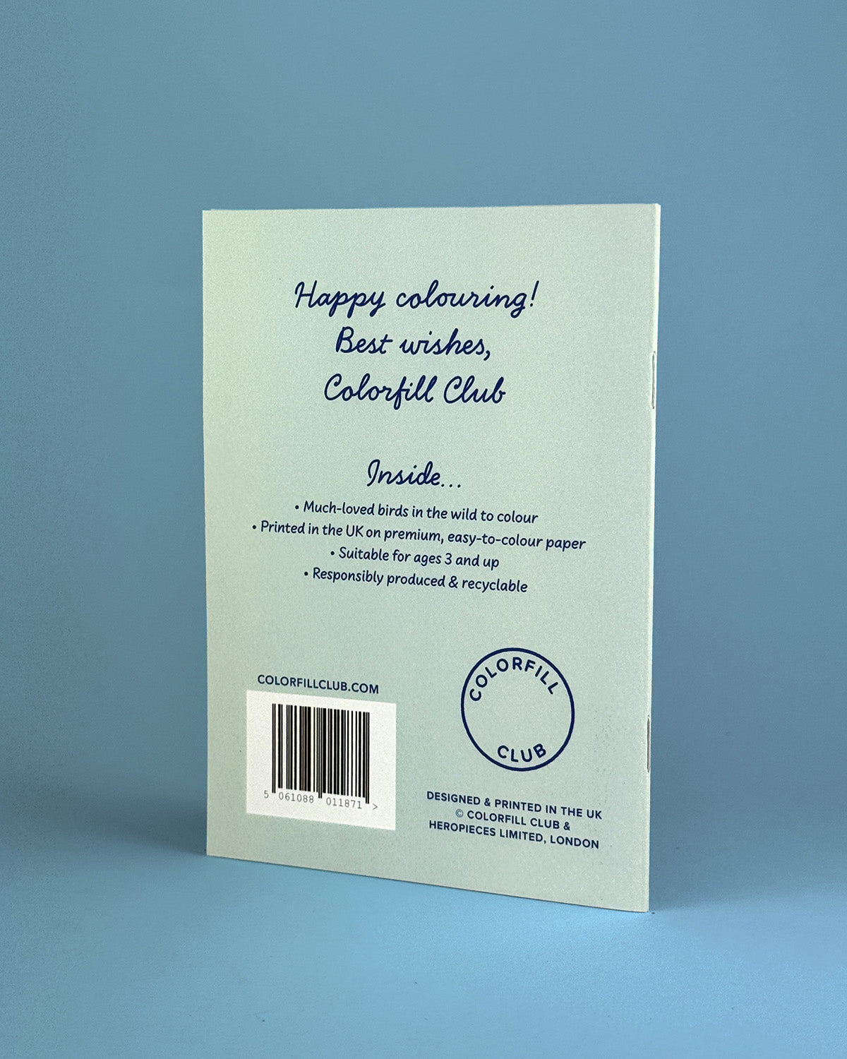 World of Birds Colouring Book