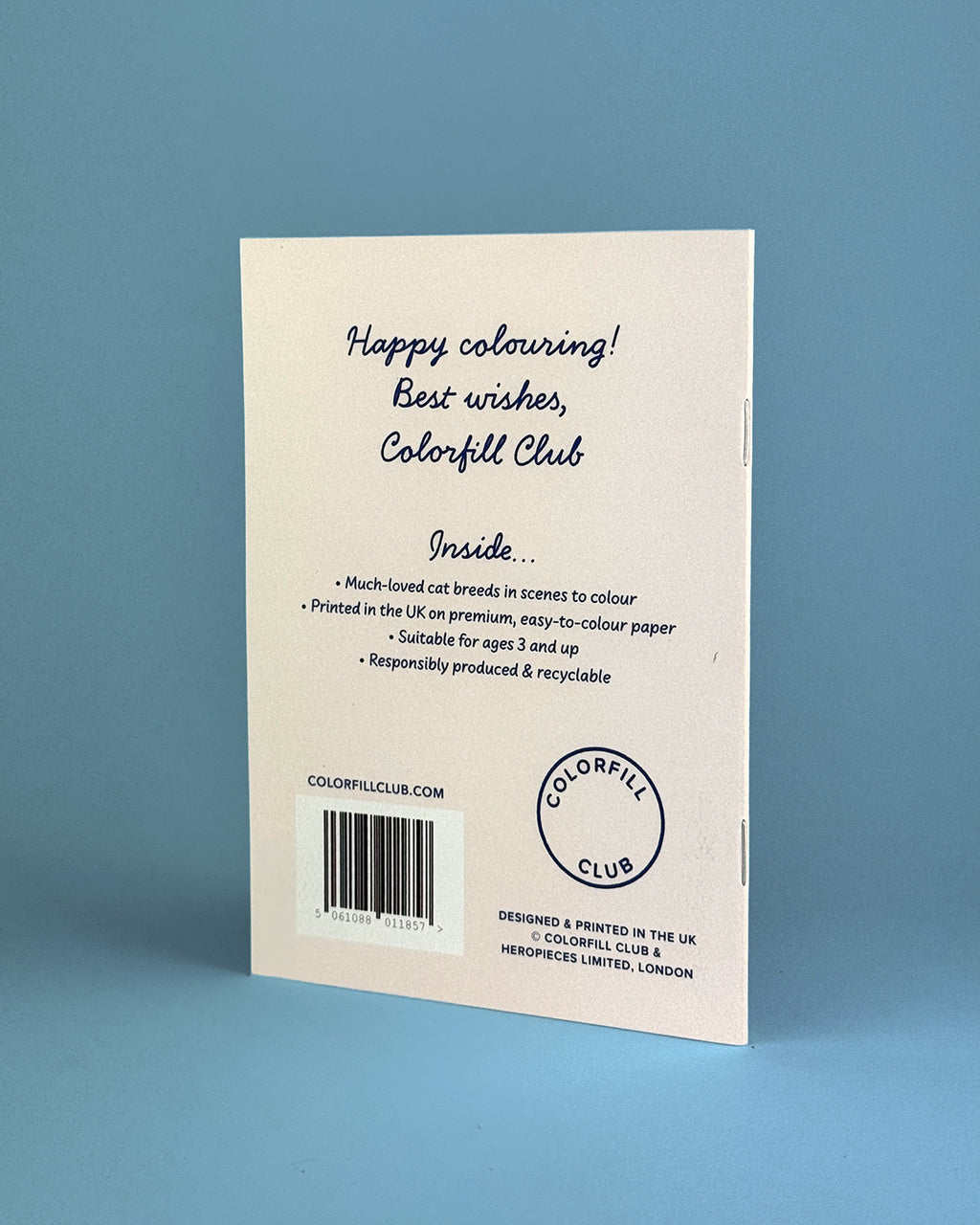 World of Cats Colouring Book