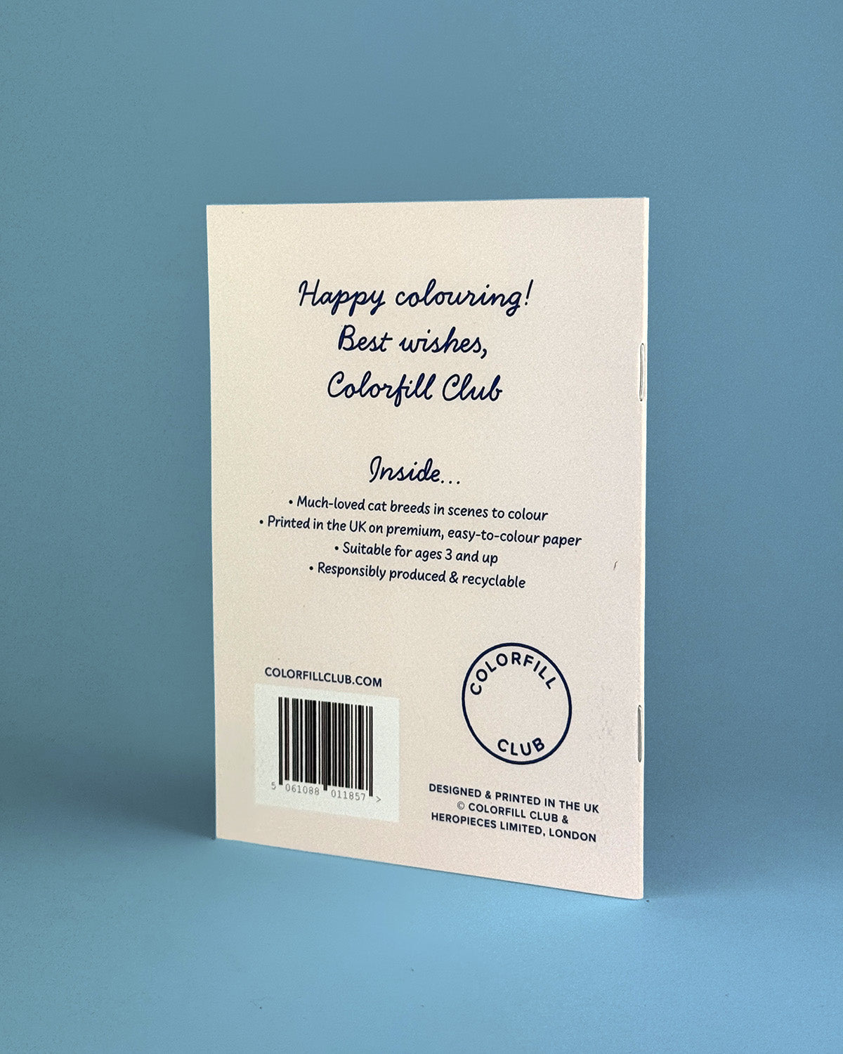 World of Cats Colouring Book