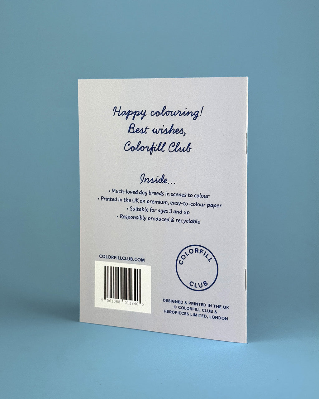 World of Dogs Colouring Book