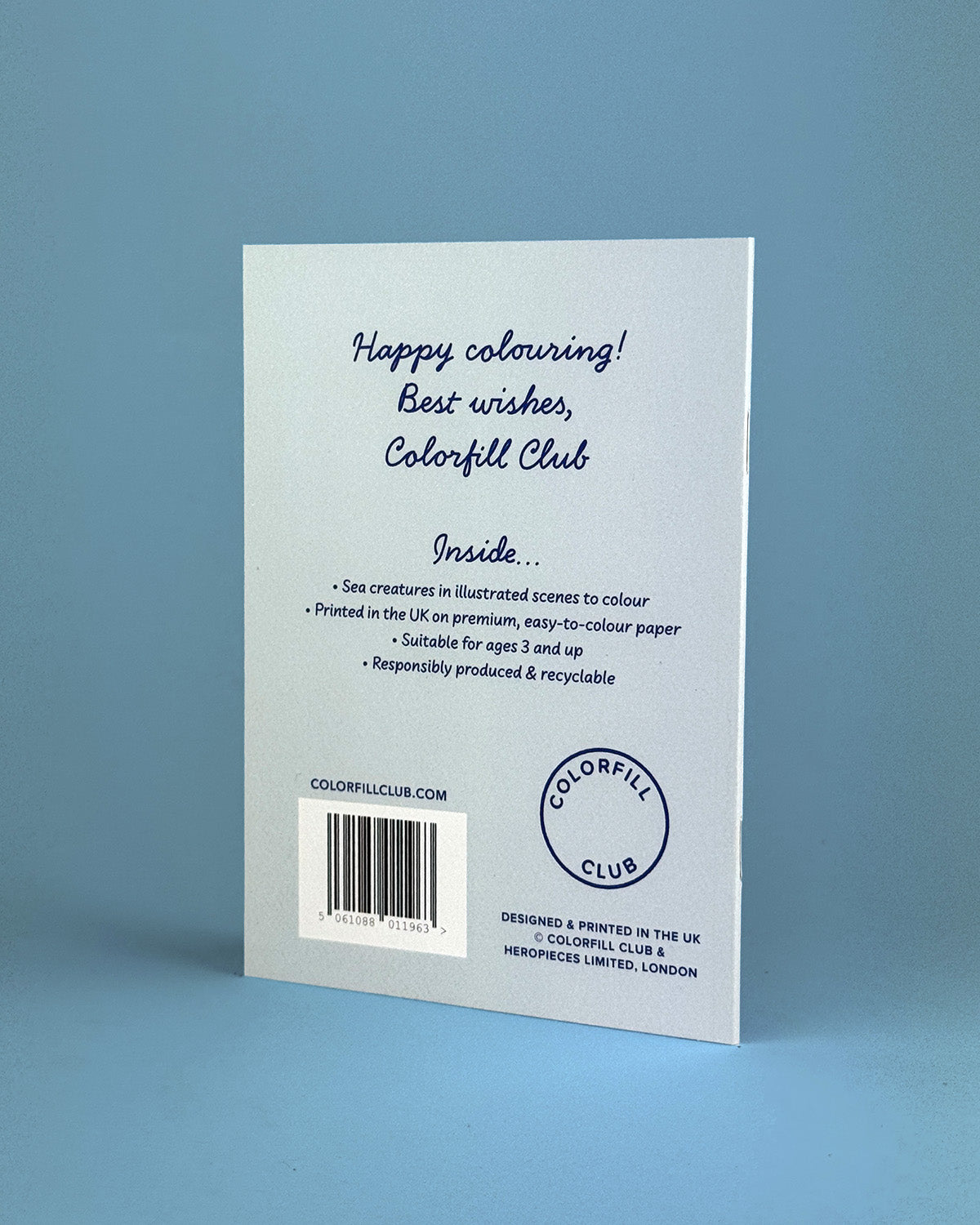 World of Sealife Colouring Book