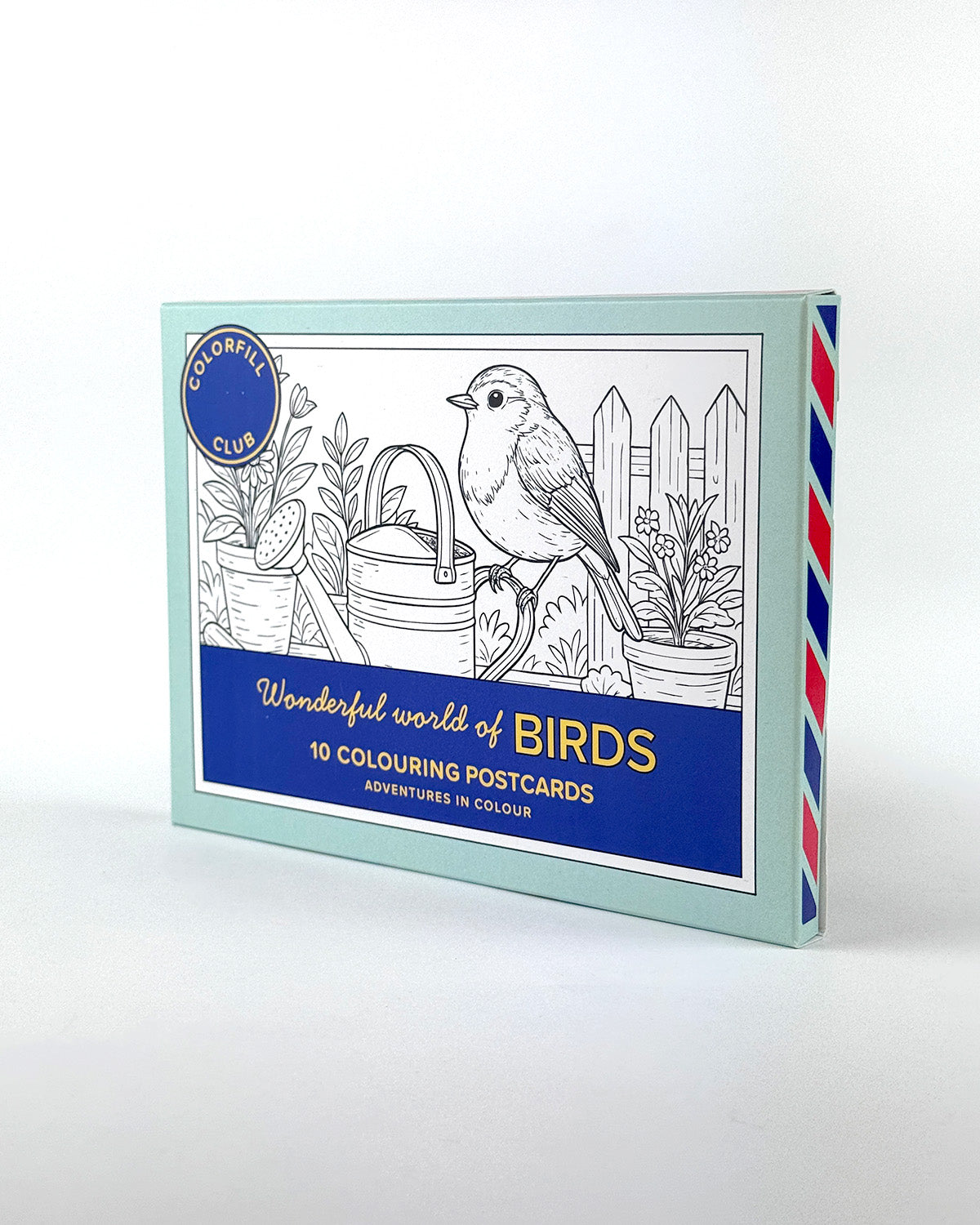 Birds Colouring Postcard Set