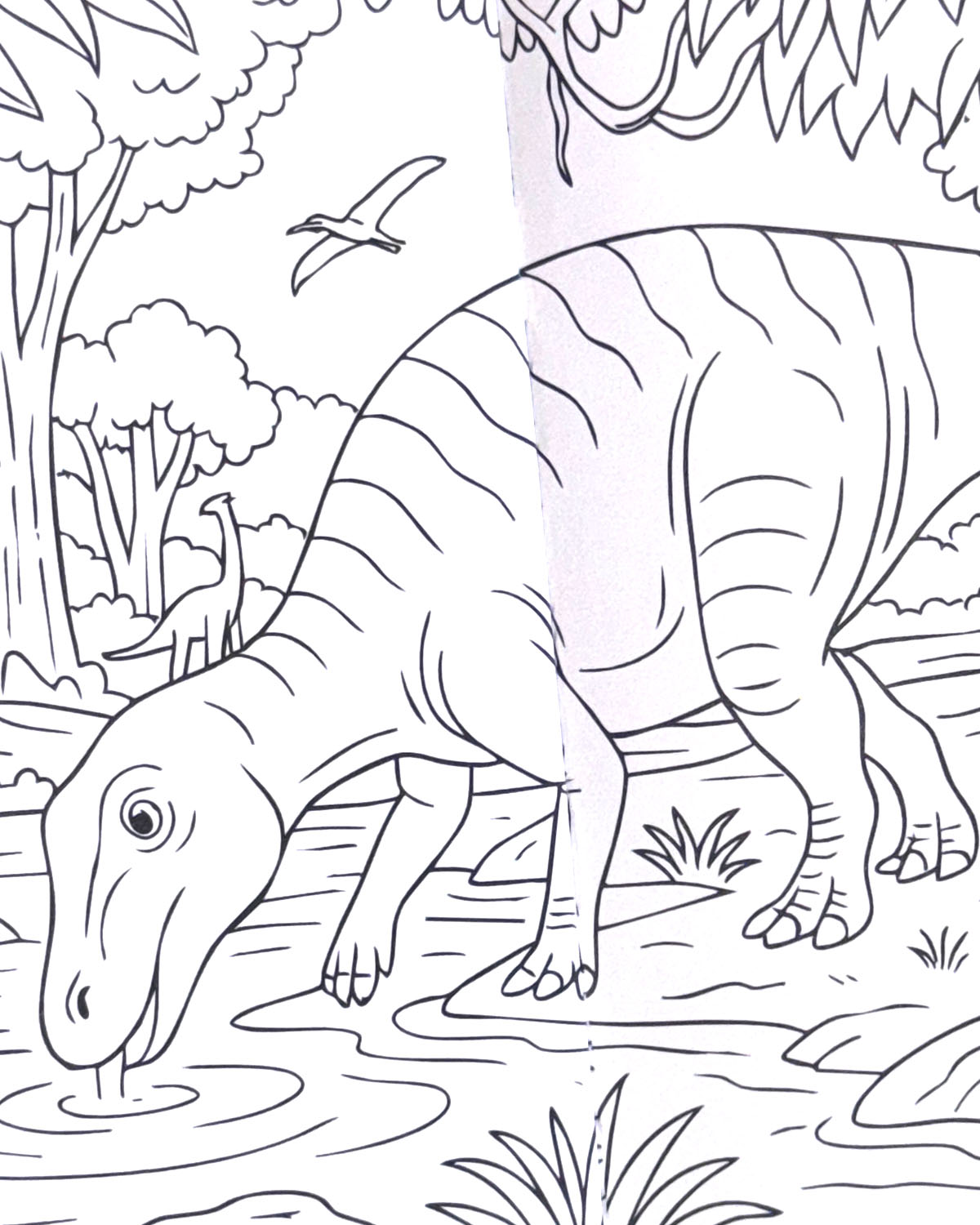 World of Dinosaurs Colouring Book