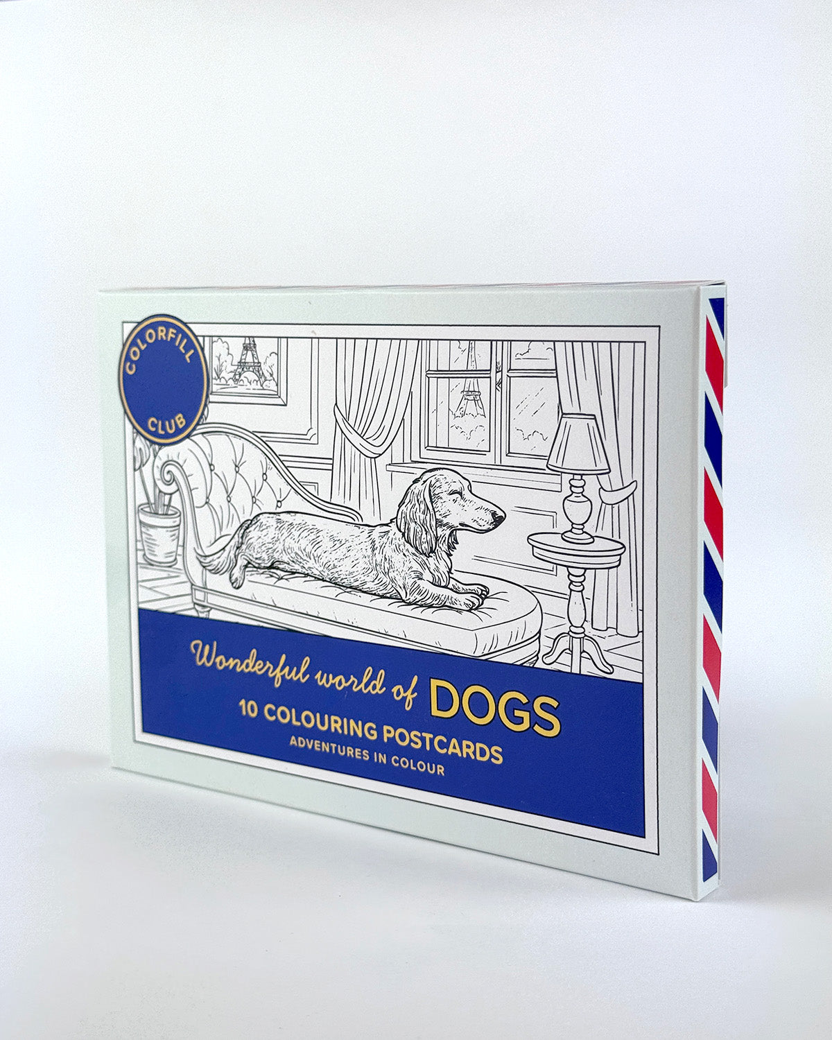 Dogs Colouring Postcard Set