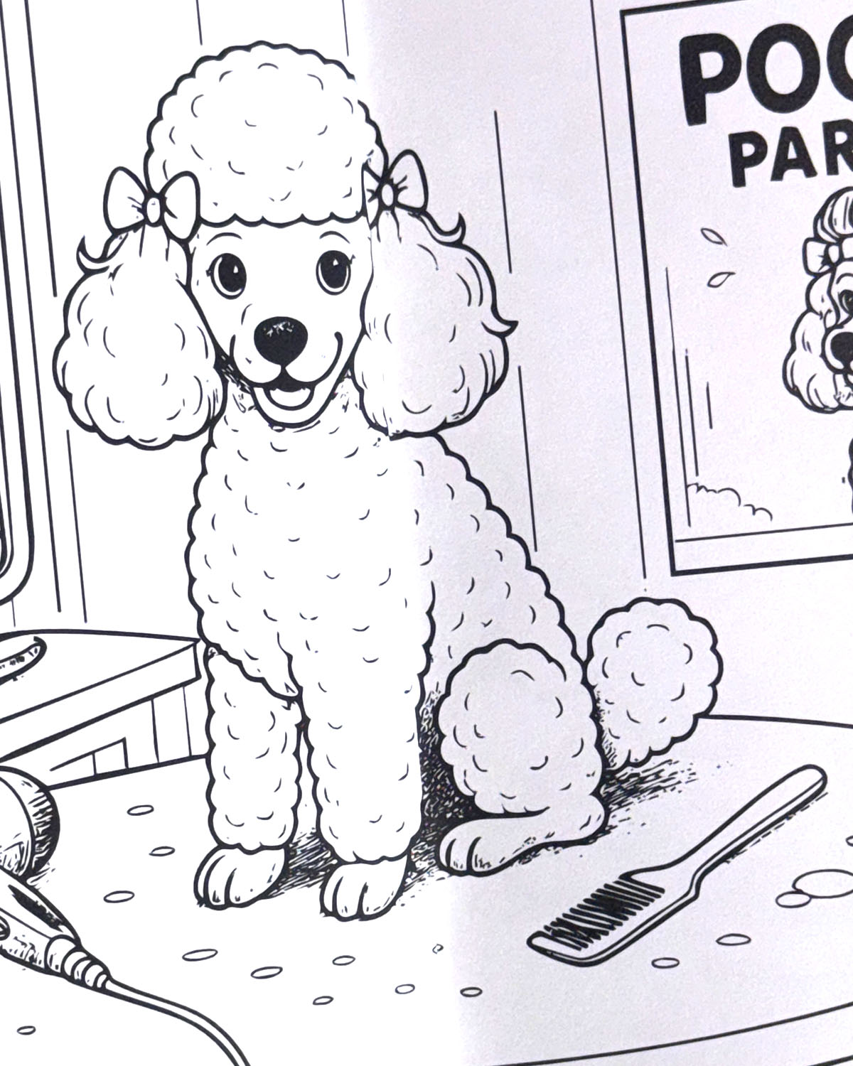 World of Dogs Colouring Book