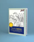 World of Birds Illustrated Colouring Book