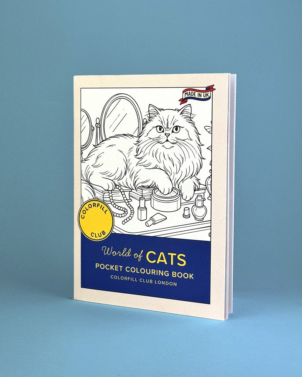 World of Cats Colouring Book