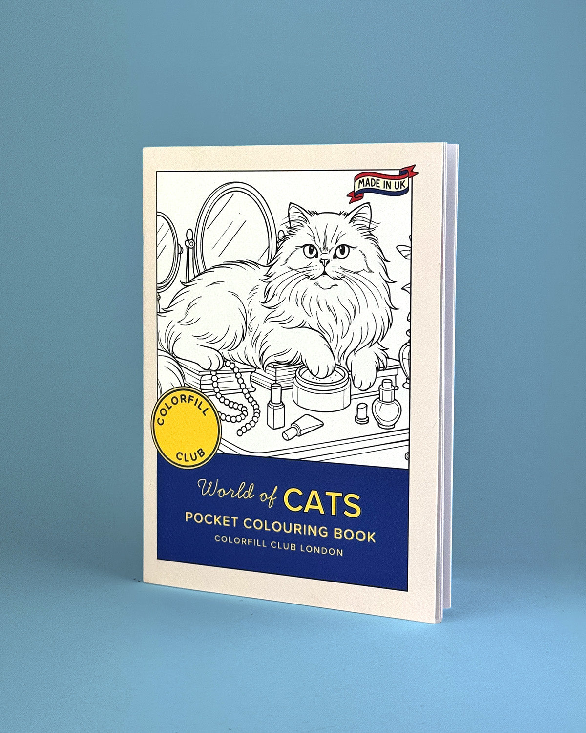 World of Cats Colouring Book