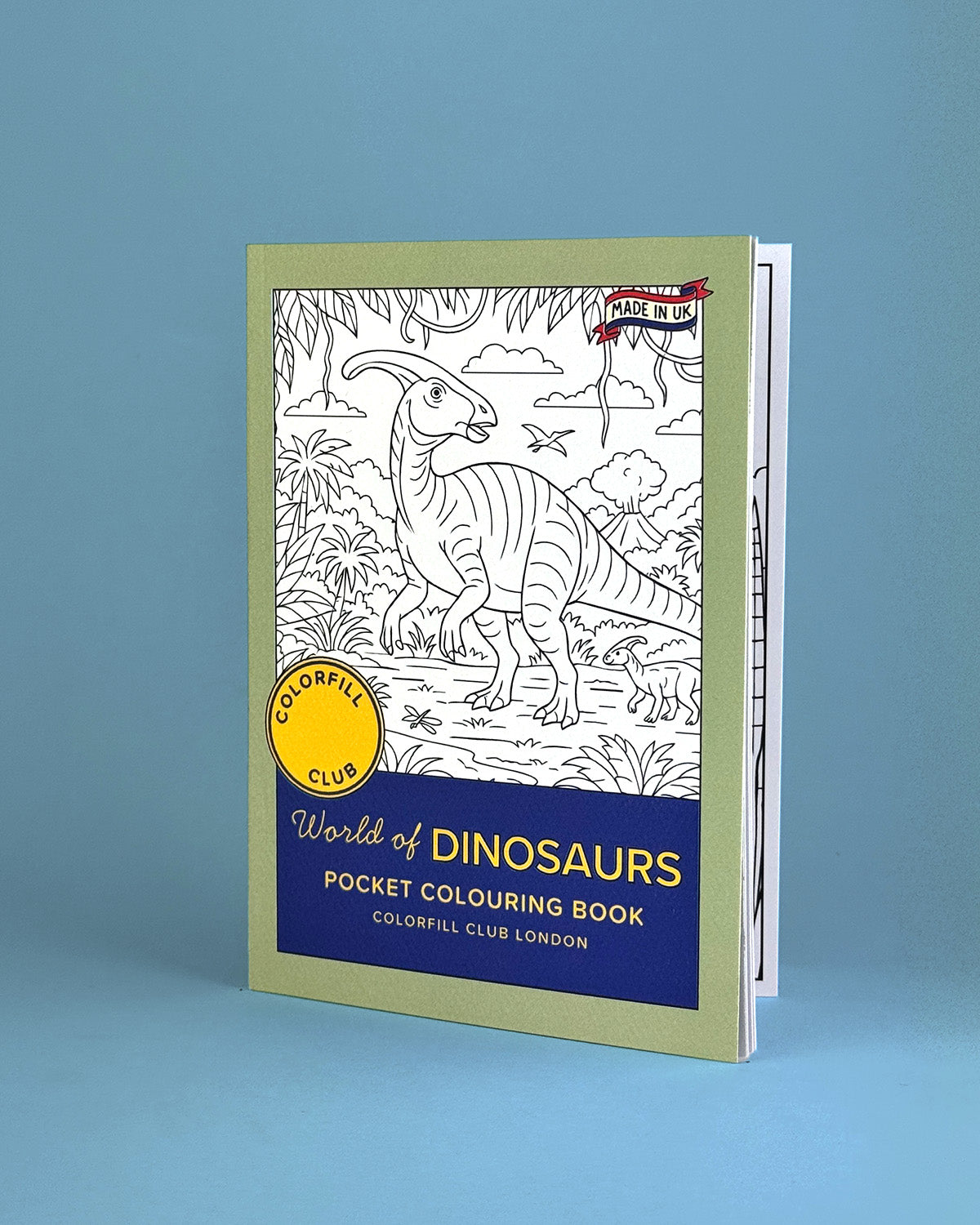 World of Dinosaurs Colouring Book