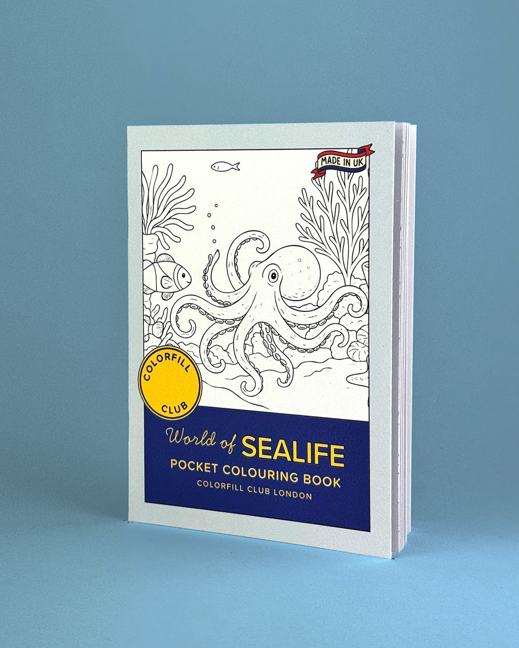 World of Sealife Colouring Book