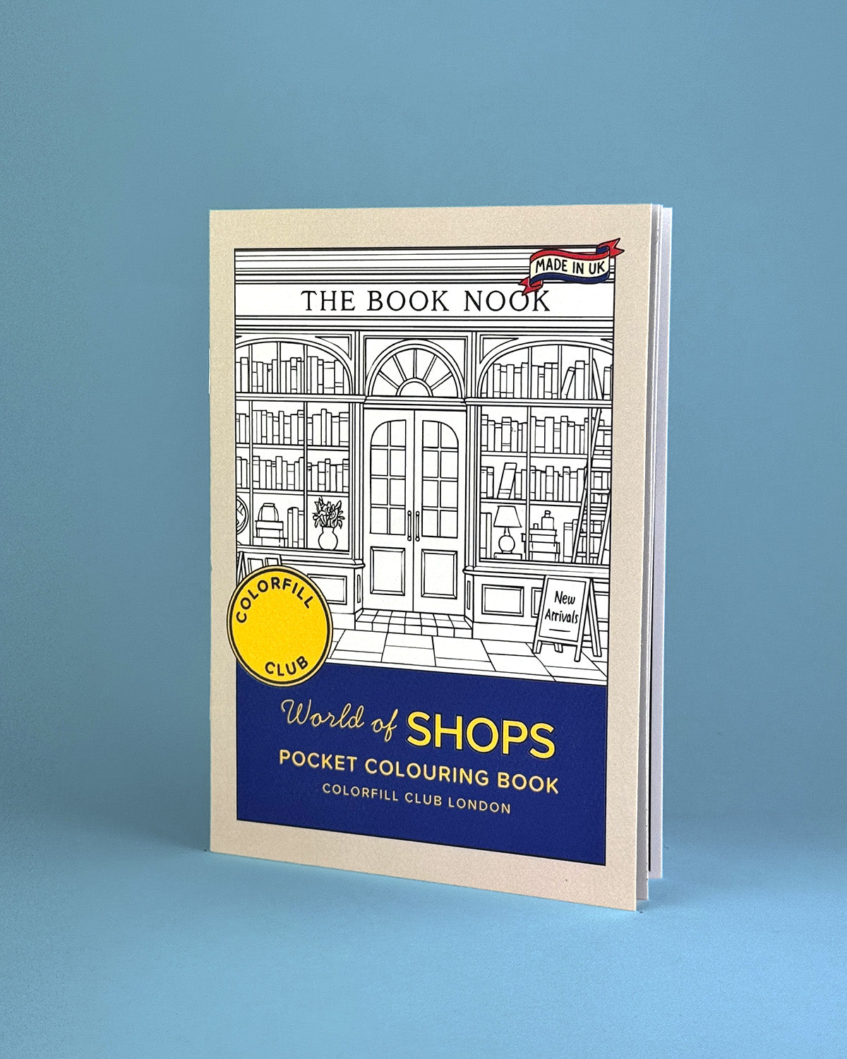 World of Shops Colouring Book