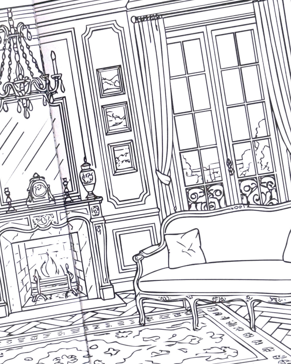 World of Interiors Colouring Book