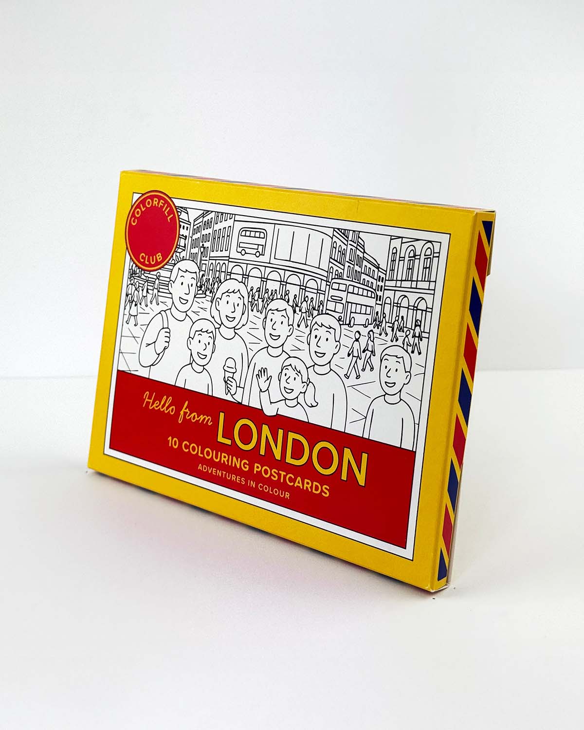 London Colouring Postcard Set