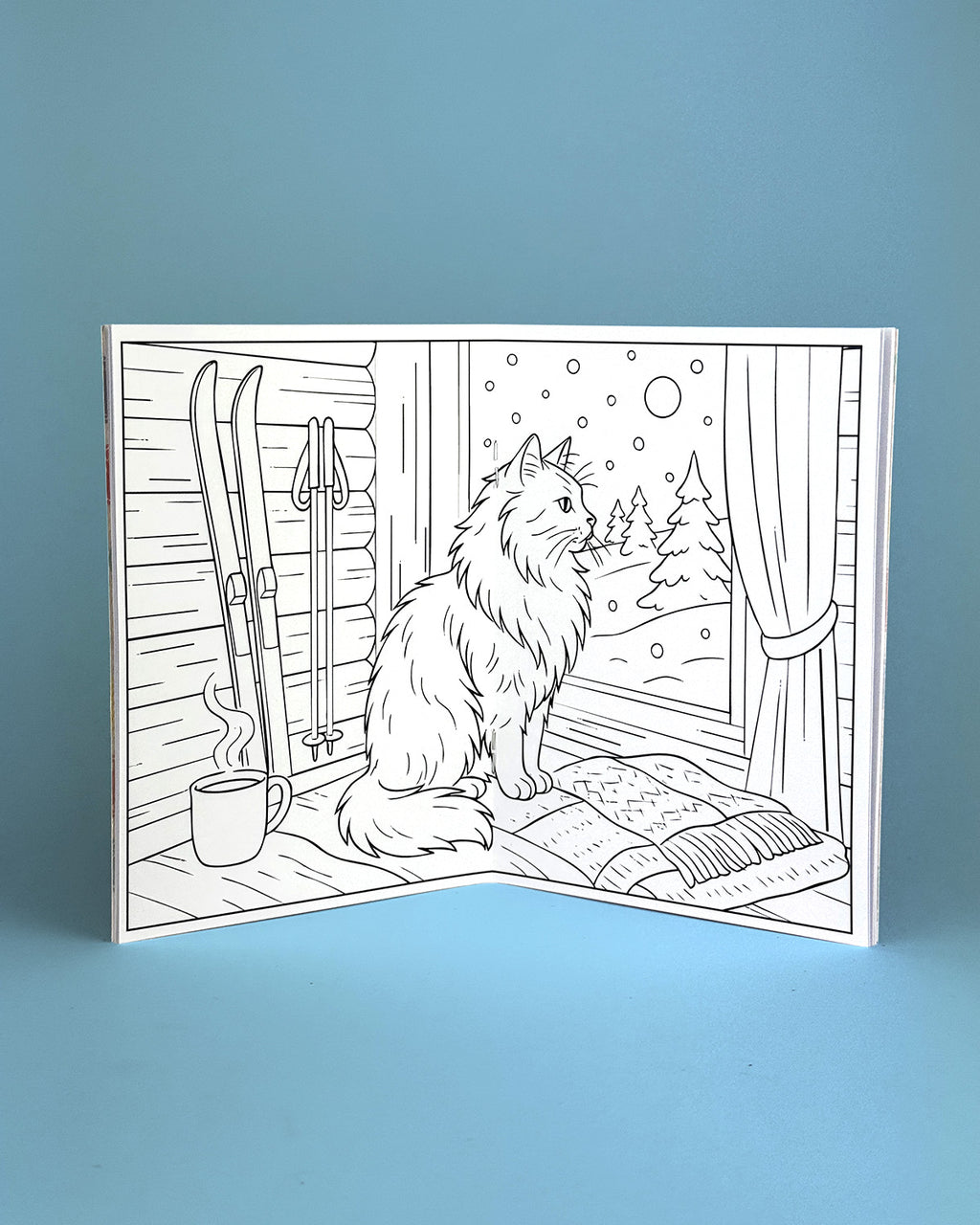 World of Cats Colouring Book