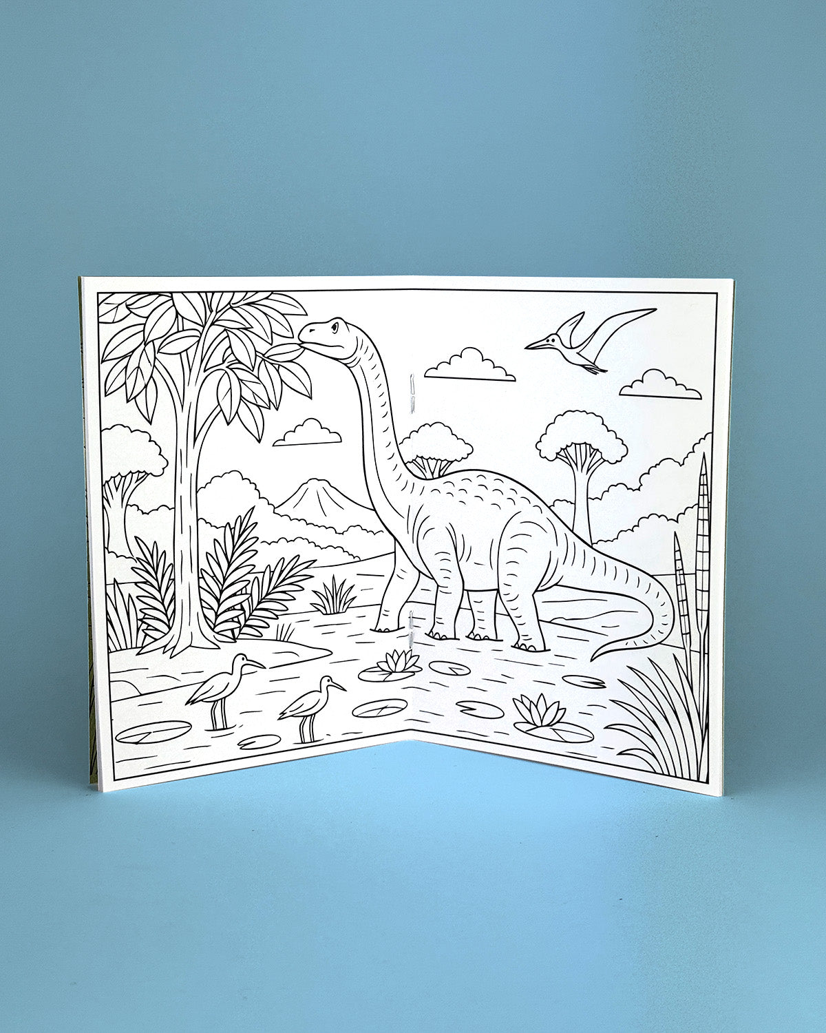 World of Dinosaurs Colouring Book