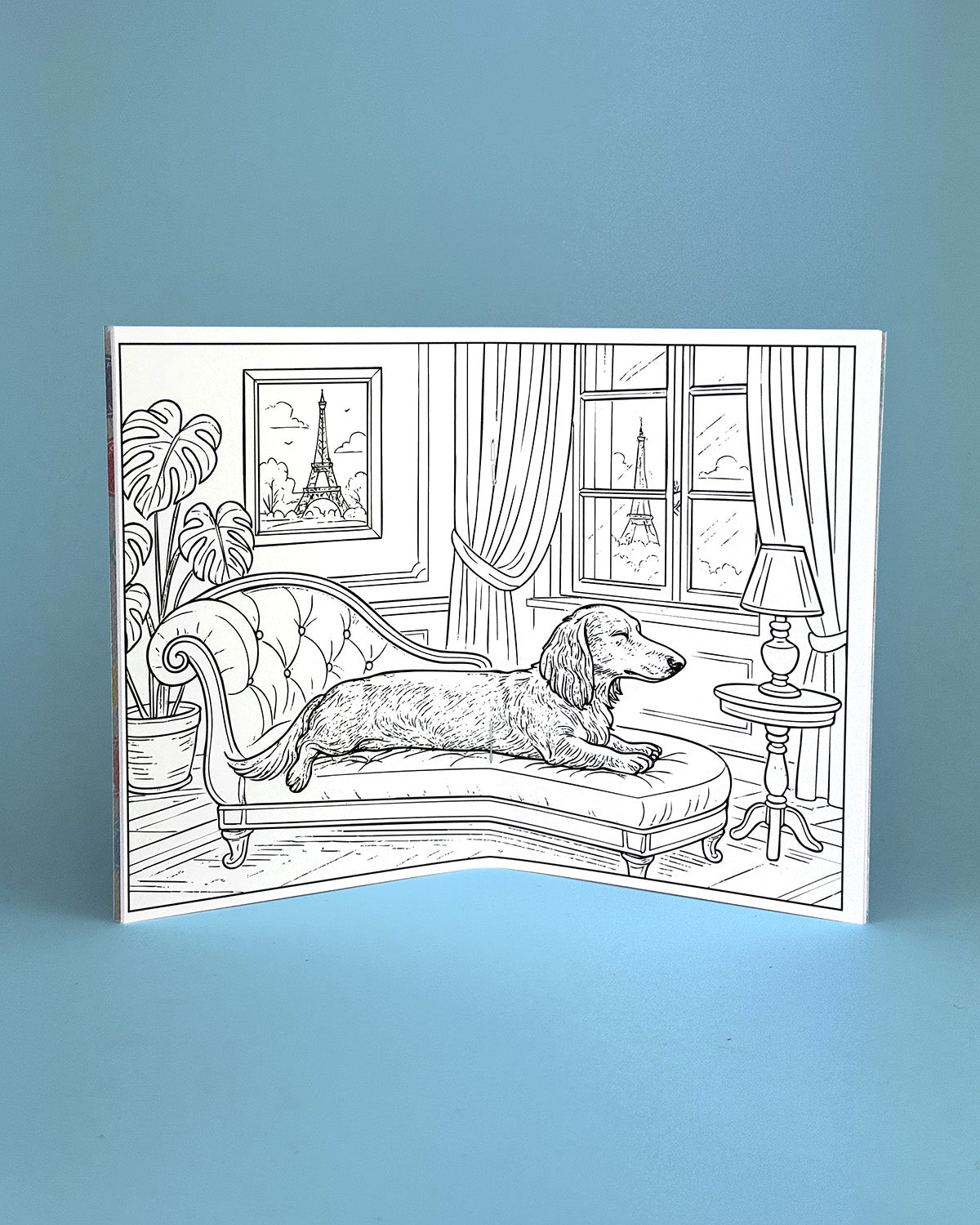 World of Dogs Colouring Book
