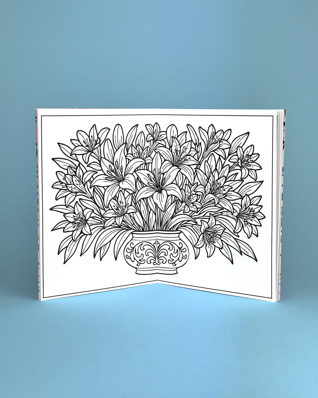 World of Flowers Colouring Book