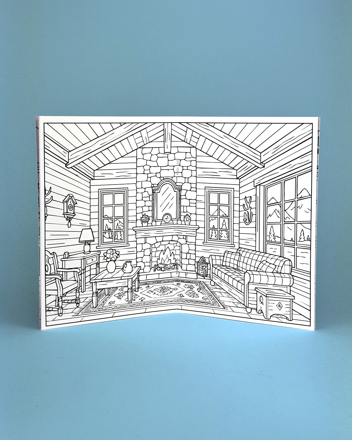 World of Interiors Colouring Book