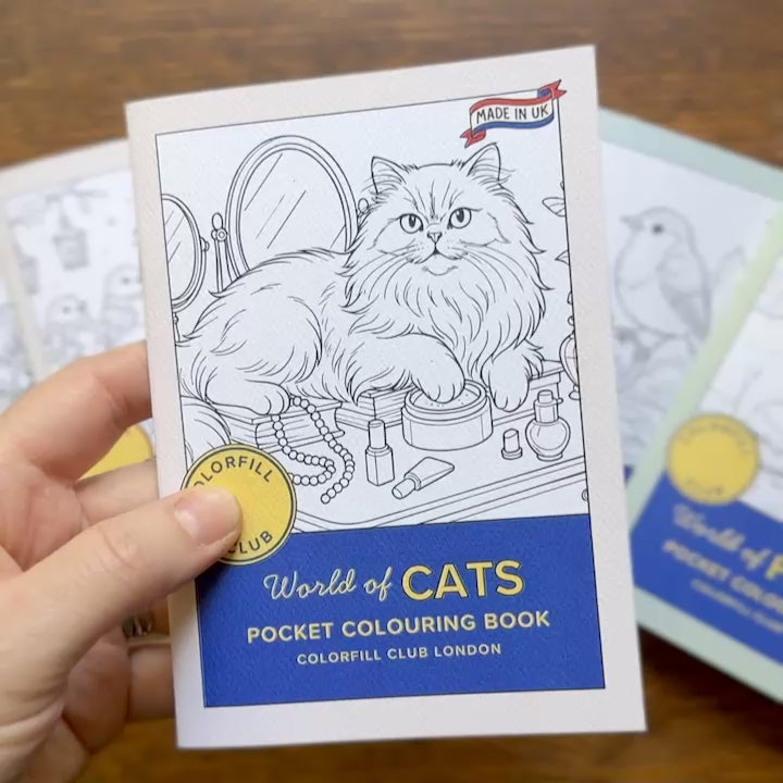 World of Birds Colouring Book