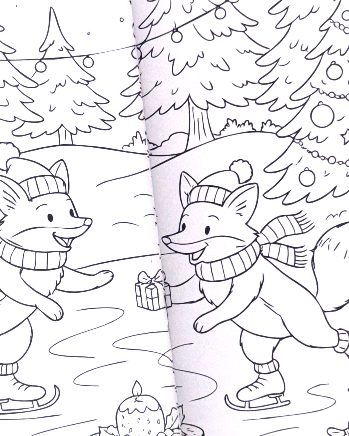 Christmas Friends Colouring Book